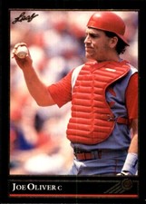 1992 Leaf BLACK GOLD #7 Joe Oliver CINCINNATI REDS