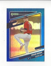 2021 Donruss Baseball Blue Holo Parallel Singles - You Choose
