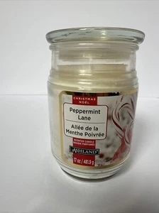 Ashland Christmas Noel Peppermint Lane 17 Oz. Candle - BRAND NEW - REUSABLE JAR - Picture 1 of 3