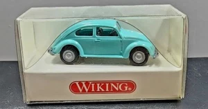 WIKING #8300413 BIEGE VW 1200 BREZELKAFER BEETLE  1:87 BOXED NEW - Picture 1 of 4
