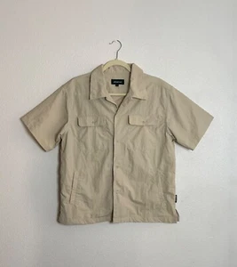 NWT Afield Out Men's Bone Carbon Nylon Shirt Pockets Ventilation Size Medium - Picture 1 of 10