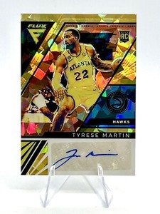 2022-23 Panini Flux Rookie Signatures GOLD, Tyrese Martin 10/10🔥Pack Fresh