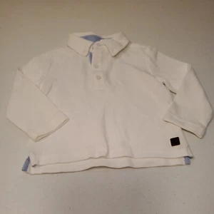 Janie And Jack Long Sleeve White Size 12-18 Months Shirt - Picture 1 of 7