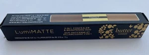 Butter London LumiMATTE 2-IN-1 Concealer and Brightening Duo in DEEP - NEW - Picture 1 of 1