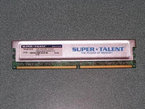 SuperTalent 1GB DDR2-667 PC2-5300 T6UB1GC5 - Picture 1 of 1