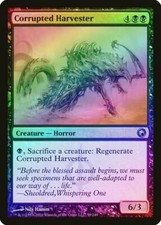 Corrupted Harvester FOIL Scars of Mirrodin NM Black Uncommon MTG CARD ABUGames
