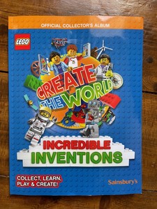 LEGO Create The World INCREDIBLE INVENTIONS Collectors ALBUM Nr Complete 130/140