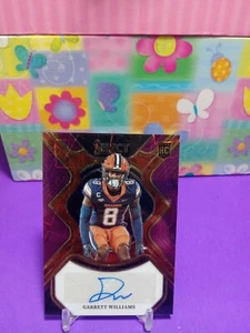 2023 Panini Select Draft Picks Garrett Williams  Signatures RS-GWI Prizm /89 - Picture 1 of 2