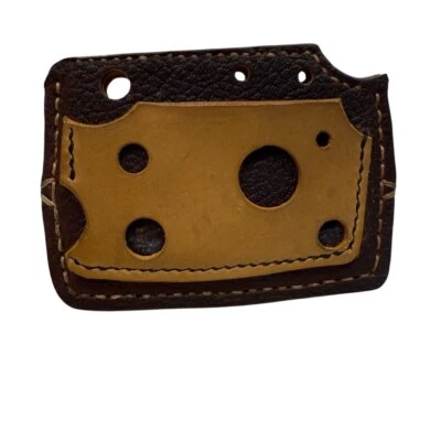 Cartera delgada artesanal - marrón y tostado roble Texas cuero curtido vegetal Foto 1 de 4