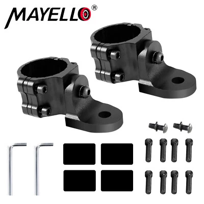 New 2PCS Whip Light Flag Mount Bracket For 1.75" Roll bar Cage UTV 4x4 4WD ATV - Image 1 of 4