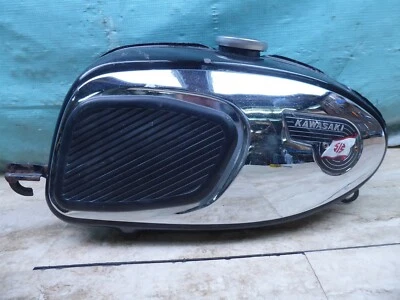 Kawasaki J1 85cc 1960 Dos Tiempos Original Gas Tanque Celda ¡Bonito! PL1044-T4+ Foto 1 de 4