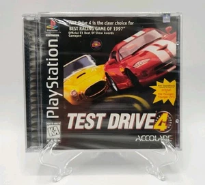 Test Drive 4 - (PS1, 1997) *BRAND NEW* UNOPENED w/ Hang Tab + Case Protector*  - Picture 1 of 16