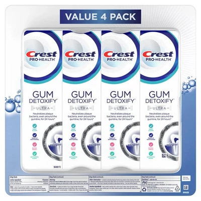 Crest Gum Detoxify Ultra Toothpaste, 4.7 oz., 4 pk - Image 1 of 4