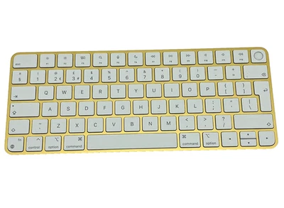 Apple Magic Keyboard A2449 Touch ID USB-c/Lightning Cable Gold English - Image 1 of 2