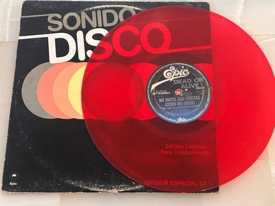 DEAD OR ALIVE You Spin Me Round -Remix RED VINYL 1985 MEXICO 12" MAXI Pete Burns - Image 1 of 4
