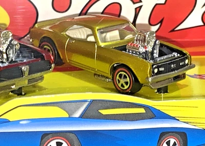 Hot Wheels 30 Aniversario Redlines Set Coche-Chevy Pesado-Camaro 1967 SS-NUEVO Foto 1 de 4