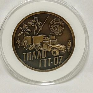 Lockheed Martin 2007 THAAD FTT-07 Pacific Missile Range Facility Challenge Coin - Picture 1 of 18