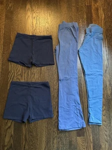 Girls Legging + Short Bundle Size 10 Like-new Boden Hanna Andersson Primary - Picture 1 of 4