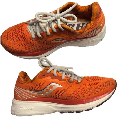 Saucony Ride 14 SWEET POTATO CASSEROLE Orange Gold  Running Shoes Women’s 7 - Image 1 of 4