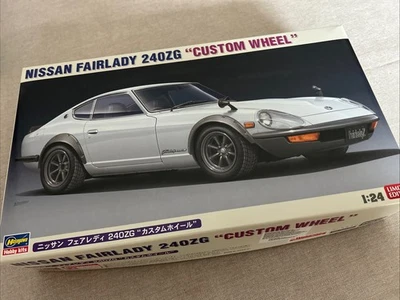 1:24 HASEGAWA Nissan Fairlady 240Zg Coupe Custom Wheels 1972 Kit HA20618 - Photo 1/2