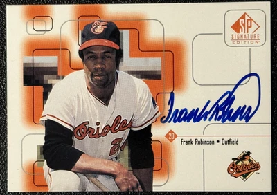 SP Signature Edition 1999 - Autógrafos Frank Robinson #FR Foto 1 de 2
