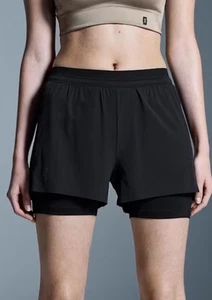 On Cloud Running Pace Black Women’s Shorts Athletic Size: S - Picture 1 of 12