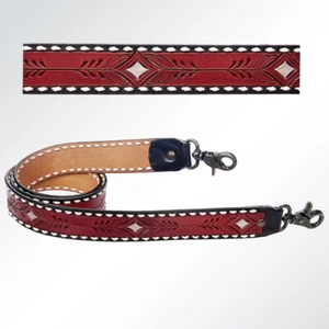 Bandolera de cuero genuino AD American Darling ADSTF154 - Imagen 1 de 3