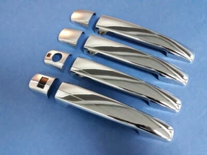 Chrome Stainless Exterior Door Handle Covers For Mercedes Benz W163 ML M-Class - Picture 1 of 5