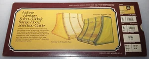 NuTone Heritage Select-A-Matic/V-80 Ranged Hood Selection Guide Slide Ruler - Picture 1 of 4