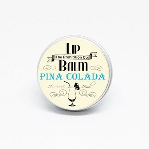 Balsamo per labbra Anana Colada, riparazione labbra ispirato a cocktail di Prohibition Co. - Foto 1 di 1
