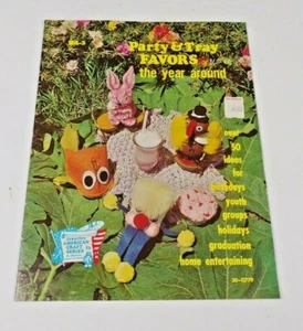 Vtg 1972 Hazel Pearson Handicrafts Idea Booklet HA 3 Party & Tray Favors Shanks - Picture 1 of 6