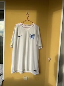 England Home football shirt 2018 - 2020 Team Jersey White Nike Mens Size 3XL