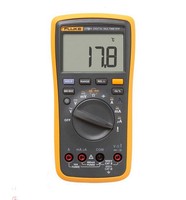 FLUKE 17B+ F17B+ Auto Range Digital Multimeter Tester DMM With TL75 Test Leads