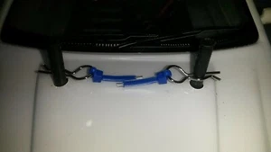 (8Pk) {Aus~FREE-Post} "LIGHT~BLUE" EZY~PULL Medium Body Clips.1/18-1/8 - Picture 1 of 4