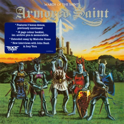 Armored Saint ~ March Of The Saint (1984) CD 2006 Rock Candy Records UK ••NEW•• - Image 1 of 4