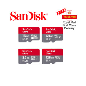 SanDisk Micro SD Flash Memory Card 32GB 64GB 128GB Class 10 SDHC SDXC TF C10