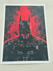 DEATH NYC ltd ed signed pop art print 45x32cm Batman Gucci Louis - Picture 1 of 2