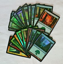 Basic Land Forest FOILS, Minty Fresh/Unplayed! MTG / Magic the Gathering MTG