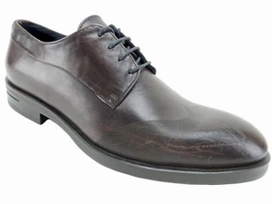 Kenneth Cole New York Men's Catch Phrase Wingtip Oxfords Brown Leather Size 9 M - Picture 1 of 6