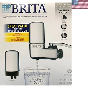 Faucet Filtration System Plastic 10x8.6x2.7 Inches Easy Install Reusable - Picture 1 of 3