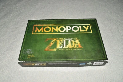 The Legend Of Zelda Monopoly Collector’s Edition Pre OWNED Nintendo Complete1 - Image 1 of 4