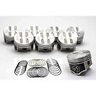 Speed Pro/TRW Chevy 327 Forged Flat Top Coated Pistons+MOLY Rings Set/Kit +.030"