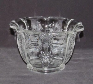 Fostoria Glass CHINTZ Crystal Deep Round Mayonnaise Condiment Bowl - Picture 1 of 3