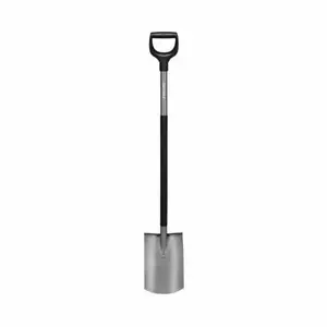 Fiskars Gärtnerspaten Ergonomic rund, Schaufel, Spaten, Stahl, 125 cm, 1066710 - Picture 1 of 1