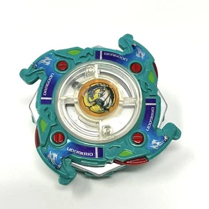 Hasbro Beyblade 2002 Dragoon Fantom 2 verde azulado/rojo de colección sin probar - Imagen 1 de 7