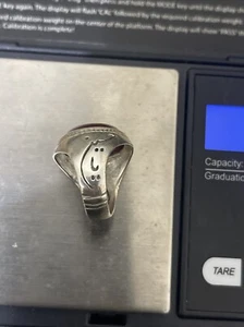 Red Ya Hussain Ring Size J/12 - Picture 1 of 4