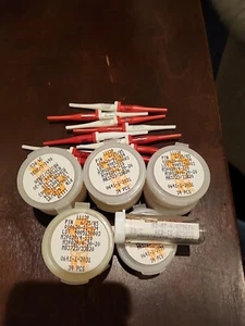 34 EACH/ 1 PKG Deutsch Contacts M39029/4-110, M39029/4-20-20, NOS. - Picture 1 of 3