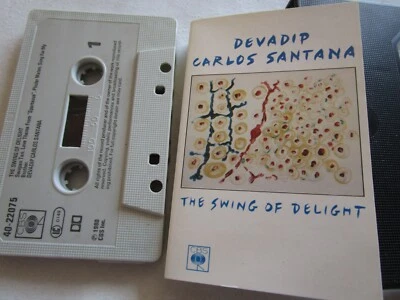 Devadip Carlos Santana The Swing Of Delight CBS 40-22075 Audio Tape Album - Image 1 of 4