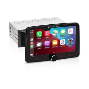 Planet Audio Floating 7" Touchscreen Bluetooth 1-Din Apple CarPlay Android Auto - Picture 1 of 13