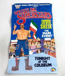 Póster Iron Sheik WWF LJN LJN 1985 - Imagen 1 de 2